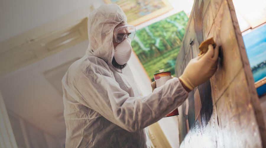 Why choose water damage cleanup for ceiling water damage repair in Eastport